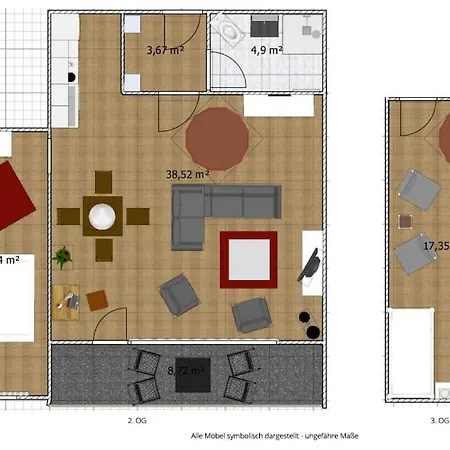 With 2 Bedrooms * Westerdeichstrich